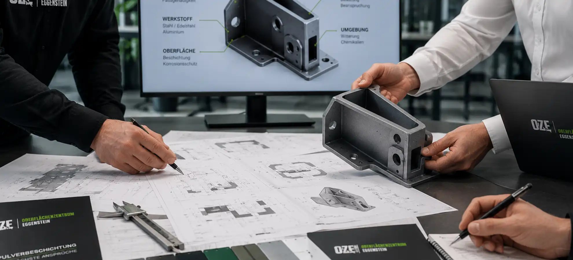 bauteil beratung konstruktionszeichnung beschichtung oze gmbh