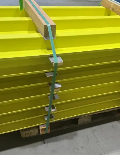 verpackung stahltraeger auf palette bg oze gmbh